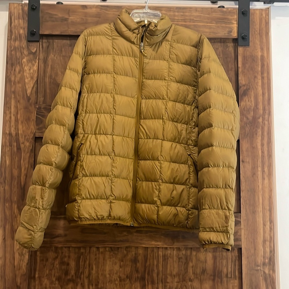 Mustard Yellow REI 650 Down Jacket 2.0